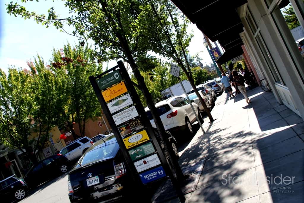 Healdsburg is known for its boutiques, cafes.