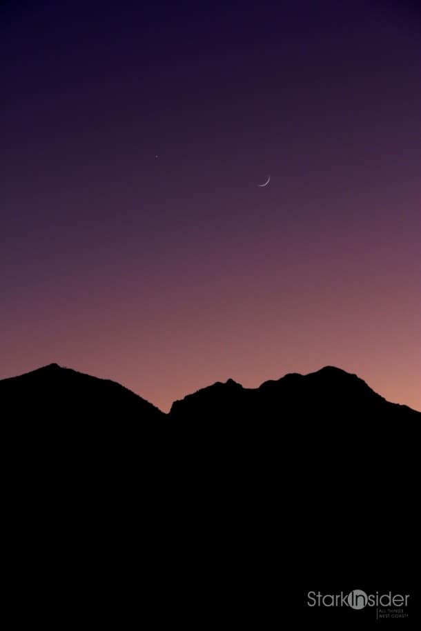 Moon over Sierra de La Giganta Moon over Sierra de La Giganta