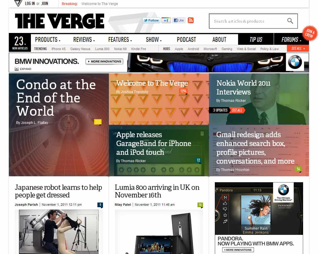 amazing verge
