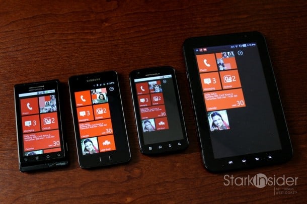 WP7, meet Android. WP7, meet Android.