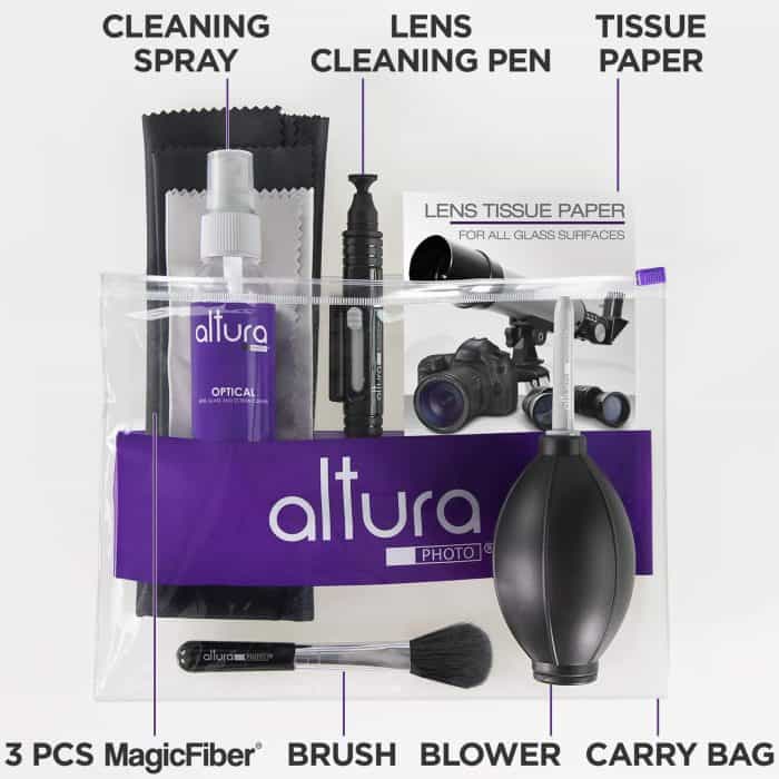 Altura Photo Professional Cleaning Kit for DSLR and Mirrorless Cameras