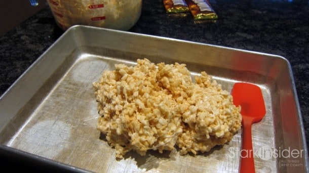 "S'mores No More" Caramilk rice crispy secrets - Recipe