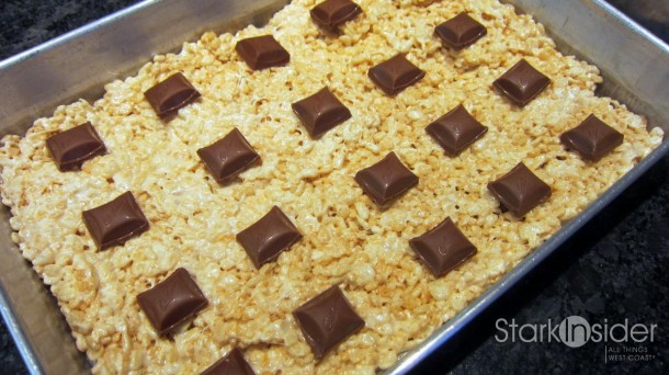 "S'mores No More" Caramilk rice crispy secrets - Recipe