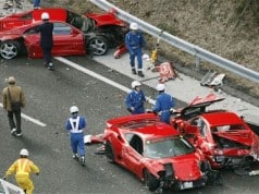 $4M Supercar Crash in Japan