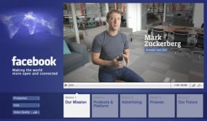 Facebook Roadshow - Mark Zuckerberg