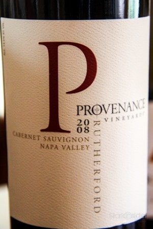 Provenance Cabernet Sauvingon, Rutherford, Napa Valley