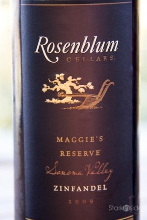 2009 Rosenblum Cellars Zinfandel - Maggie's Reserve, Sonoma Valley
