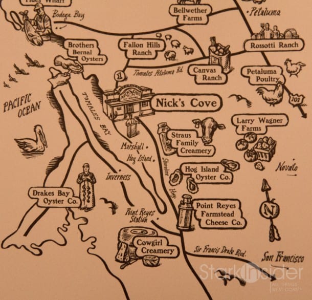 Nick's Cove and Cottages - Map Nick's Cove Map and Directions