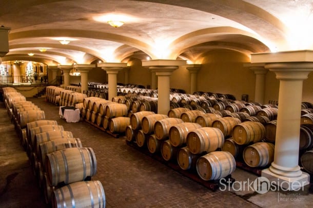 Ferrari-Carano Vineyards, Gardens - Sonoma - Barrel Room Ferrari-Carano Vineyards, Gardens - Sonoma