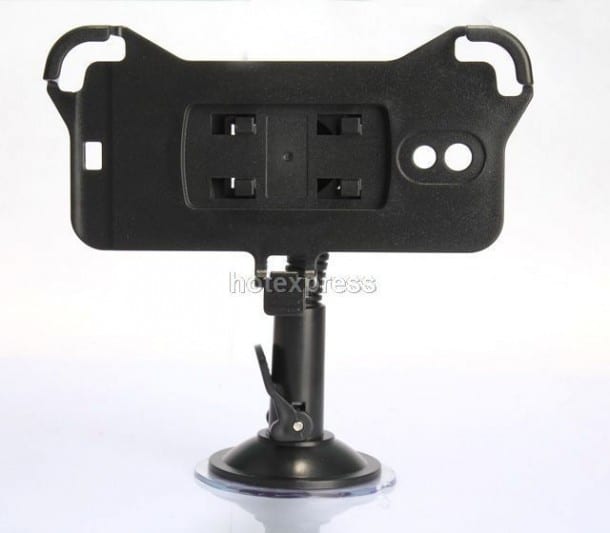 LG Nexus 4 Car Dock solution $6 GNex car dock from China also fits the Nexus 4. Sort of.
