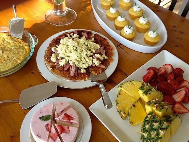 Chef Sharon Kelso I couldn't wait to see what Chef Sharon would offer for breakfast