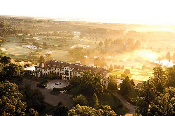Keswick Hall When the sun hits your eye... Keswick Hall