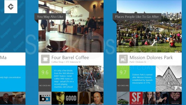 Foursquare Review - Windows 8 Foursquare Review - Windows 8