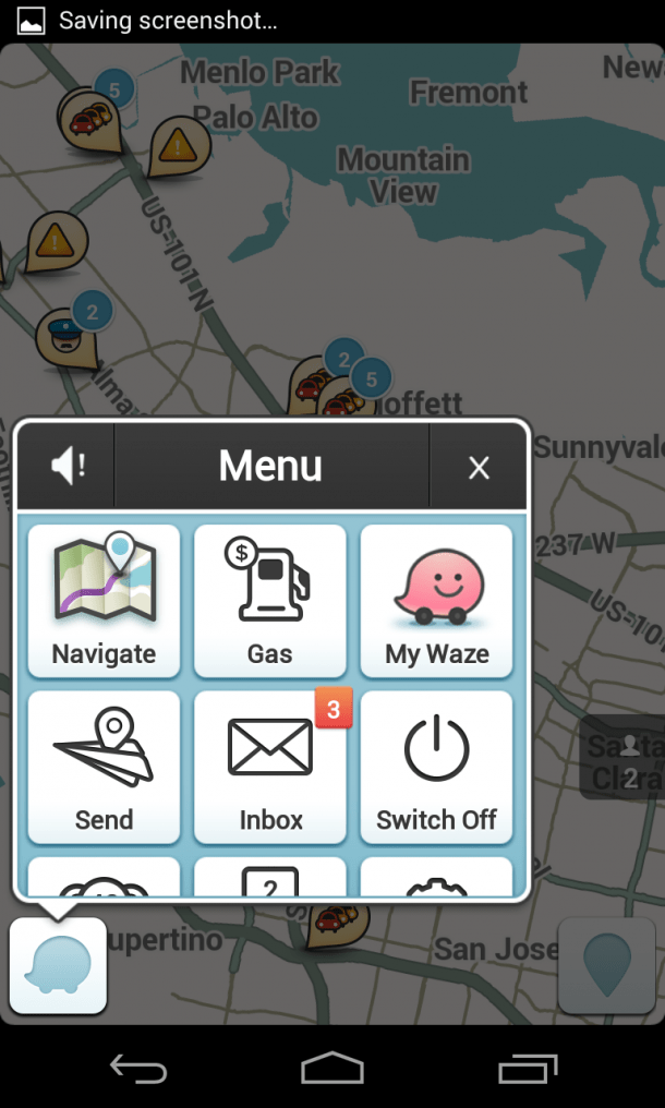Waze with Google Search Waze with Google Search