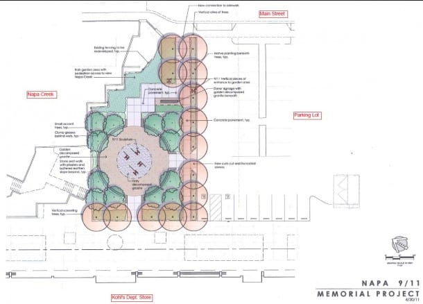 Napa 9/11 Memorial Plans Napa 9/11 Memorial Plans