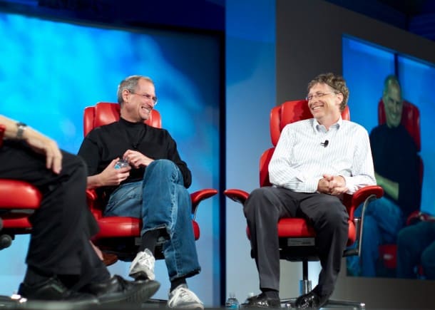 Steve Jobs vs. Bill Gates - Who was first? Steve Jobs vs. Bill Gates - Who was first?