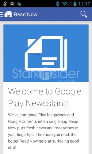 Google Play Newsstand for Android tablets, smartphones Google Play Newsstand for Android tablets, smartphones