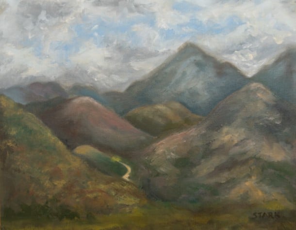 Loreto, Baja California Sur painting, Loni Stark