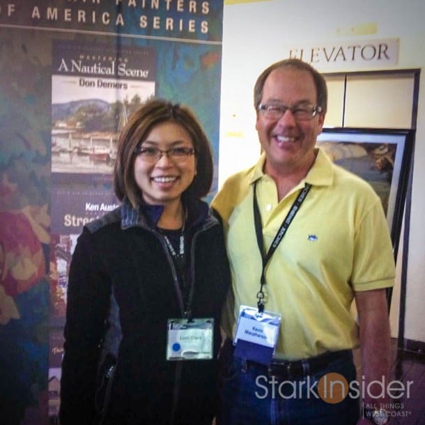 Kevin Macpherson at Plein Air Conference & Exhibition in Monterey, California Kevin Macpherson at Plein Air Conference & Exhibition in Monterey, California