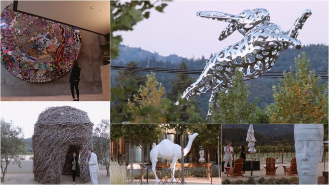 Hall Wines Art Tour - Napa Valley (Video) Hall Wines Art Tour - Napa Valley (Video)