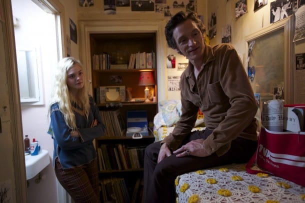 Elle Fanning with John Hawkes in 'Low Down'
