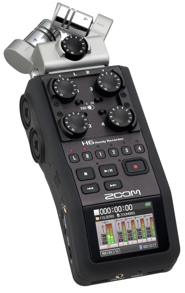 Zoom H6 Field Recorder Zoom H6 Field Recorder
