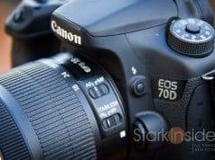 Canon EOS 70D DSLR camera