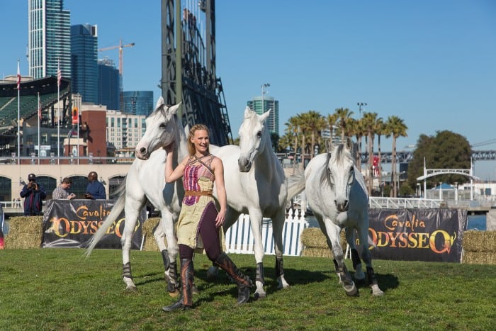 Horse Arrival - Odysseo by Cavalia (AT&T Park, San Franciso)