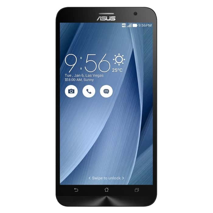 ASUS ZenFone 2 Cellphone, 16GB, Silver (Unlocked) ASUS ZenFone 2 Cellphone, 16GB, Silver (Unlocked)