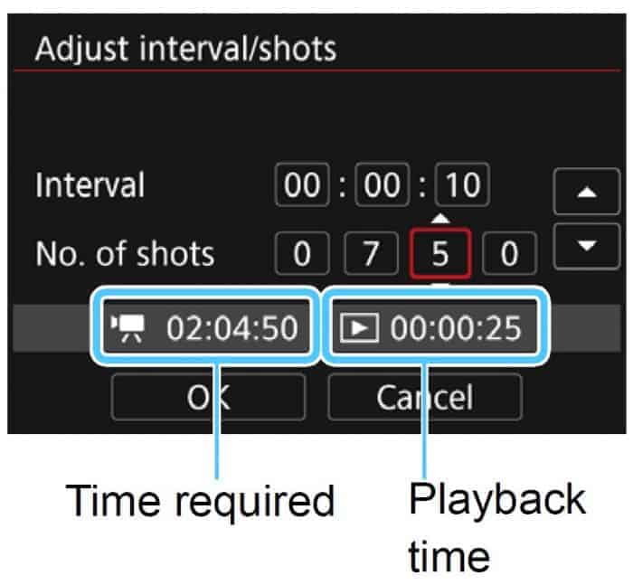 Canon EOS 80D - Shooting time-lapse movies
