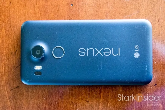 LG Nexus 5X Backside