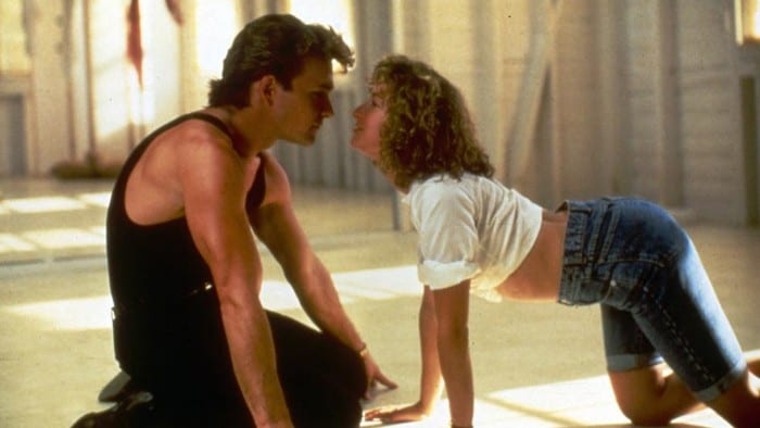 Patrick Swayze and Jennifer Grey in Dirty Dancing