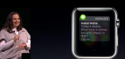 Apple Watch OS 3 WWDC