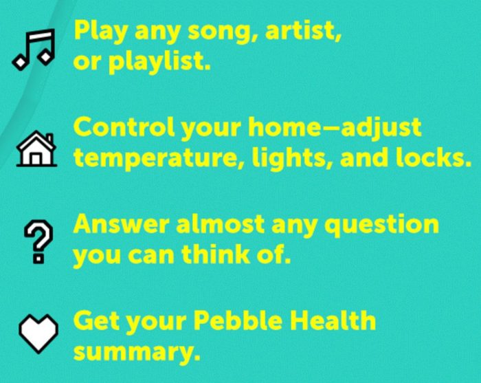 Pebble-Alexa-voice-command-features