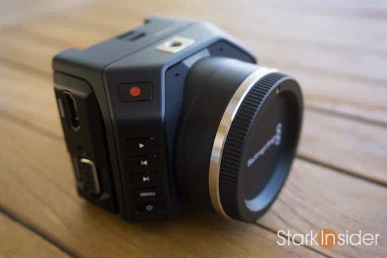 Blackmagic Micro Cinema Camera おまけレンズ Blackmagic Design Micro Cinema digital camera with a Super 16mm