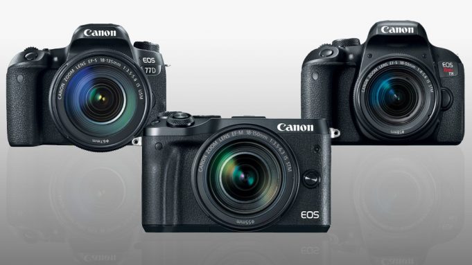 Canon EOS 77D vs. Rebel T7i vs. M6 Mirrorless comparison