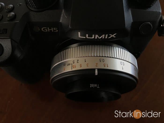 Lensbaby Trio 28 MFT on Panasonic GH5