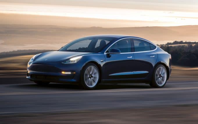 Tesla Model 3 shareholder sales report