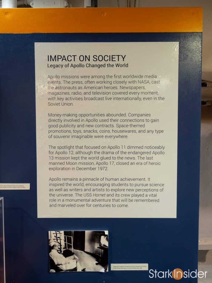Apollo Splashdown Exhibit - USS Hornet