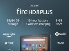 All-new Fire HD 8 Plus tablet, HD display, 64 GB, 8" tablet for portable entertainment