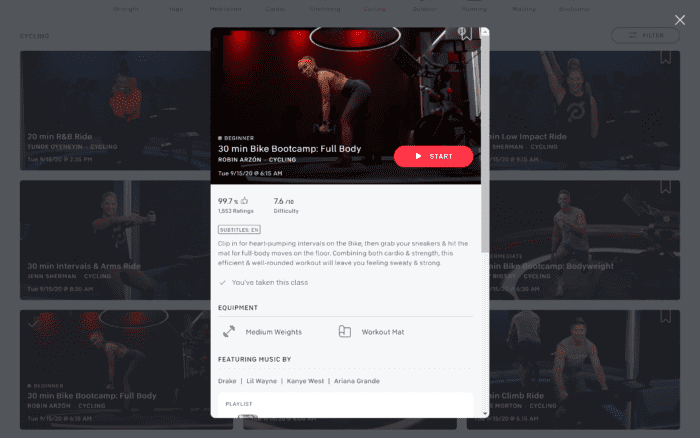 30 min Bike Bootcamp - Full Body - Classes - Peloton - Review by ClintTheMint
