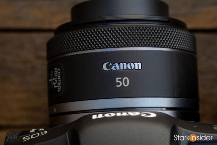 Recommended: Canon 50mm f/1.8 IS STM lens
