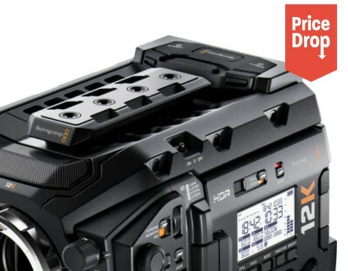 Blackmagic URSA Mini Pro 12K price drop