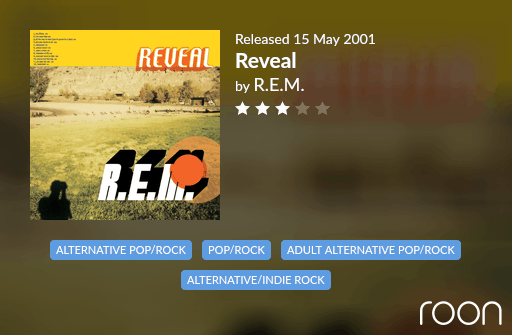 Reveal Allmusic Review 2001 REM revisited