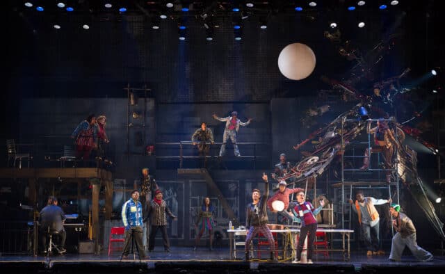 The Company of the RENT 25th Anniversary Farewell Tour