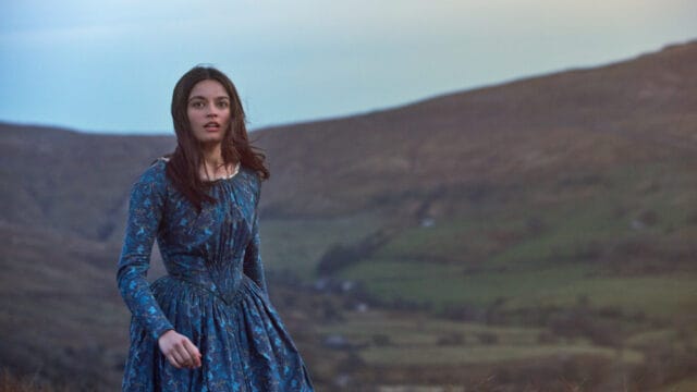 Emma Mackey as Emily Bronte - Frances O'Connor director