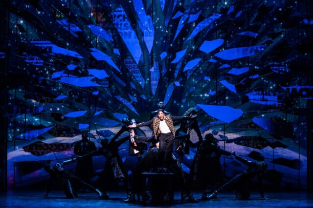 Myles Frost and cast in MJ