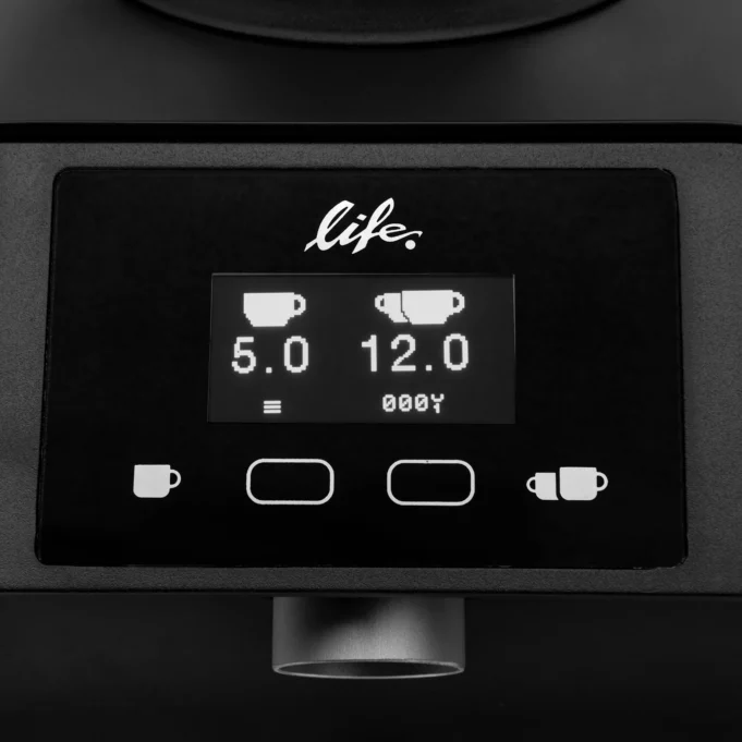 Ceado Life user interface display programmable shots