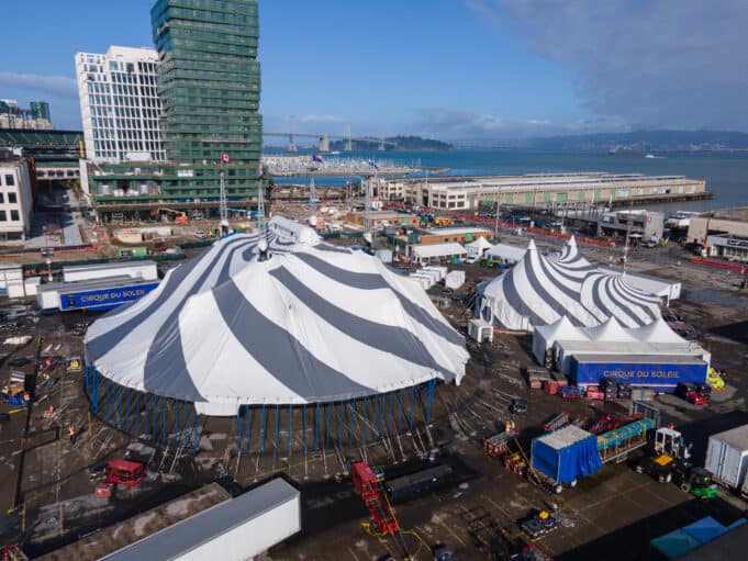 Cirque du Soleil raises its iconic Big Top in San Francisco