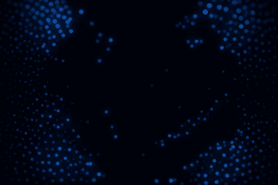Gemini 3.1 Pro in Google Antigravity title card with white text on black background and scattered blue particle dots.